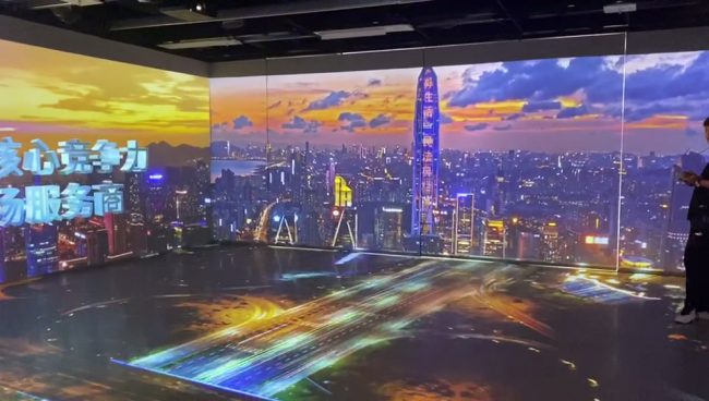 美貌與實力并存，SEEMILE打造沉浸空間企業(yè)展廳
